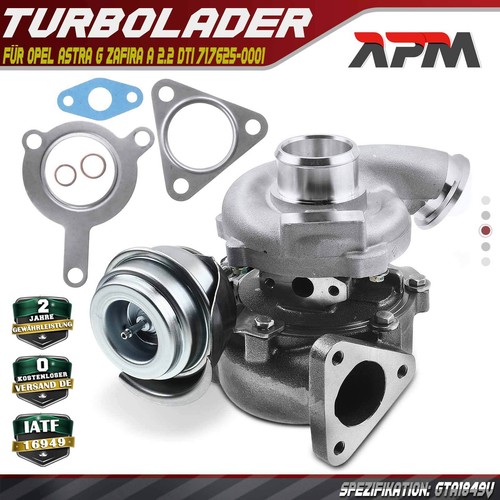 Turbolader für opel - turbolader, astra
